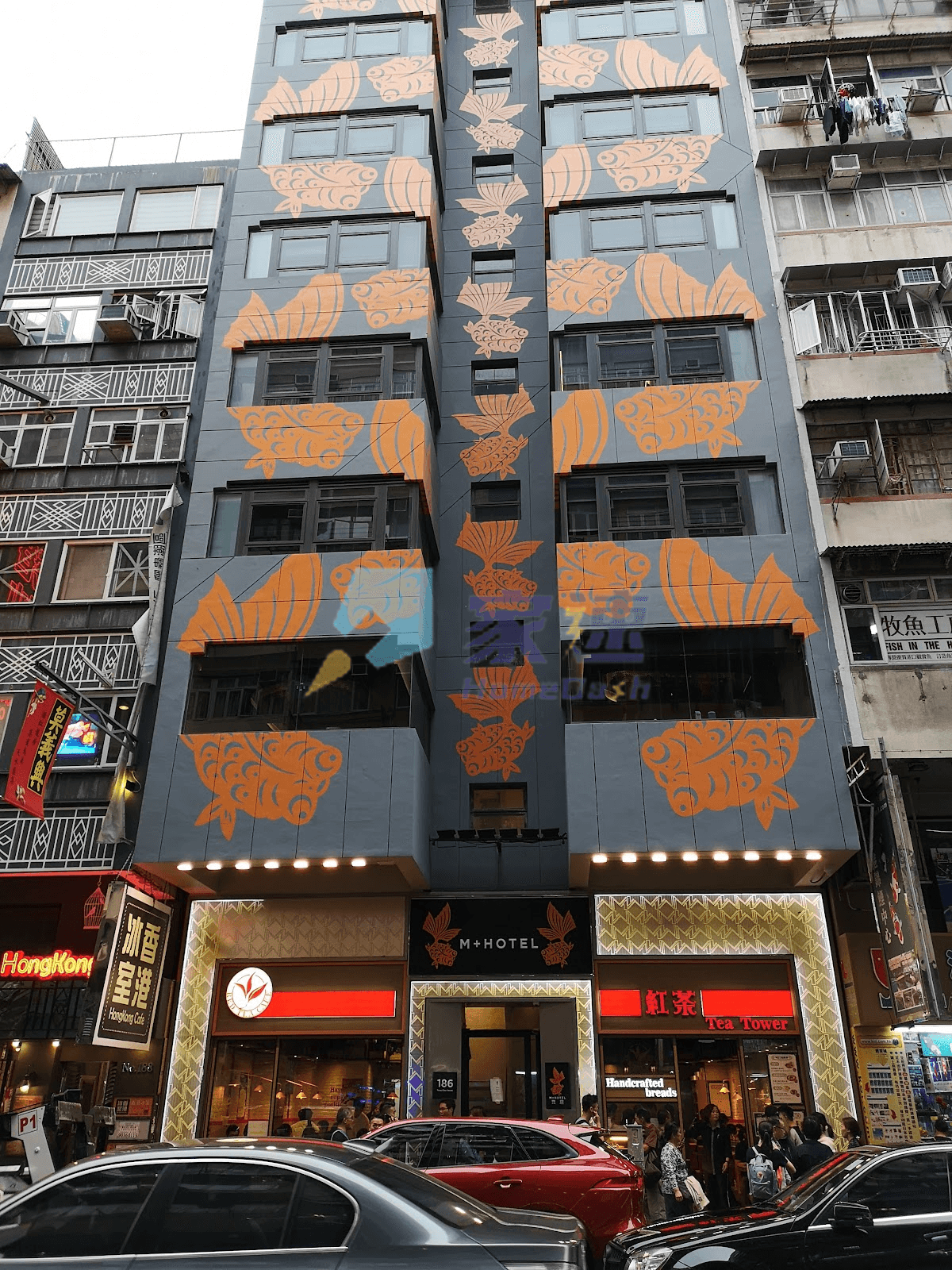 通菜街186號 屋苑外觀