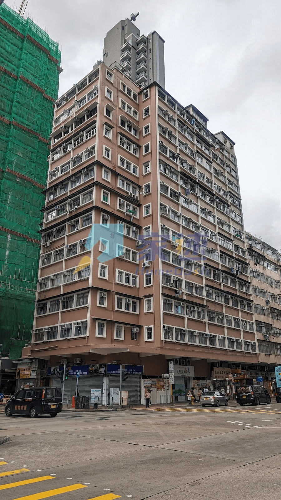 建新大廈 屋苑外觀