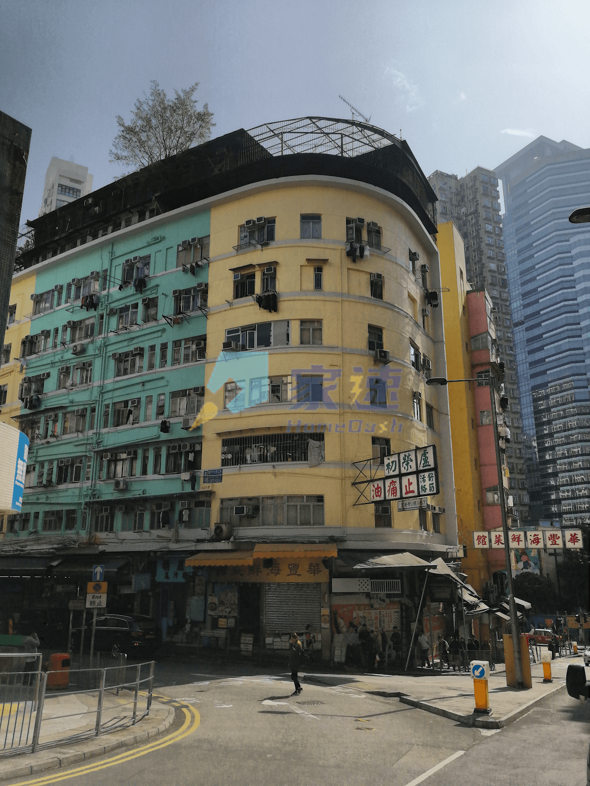 官塘立成大廈 屋苑外觀