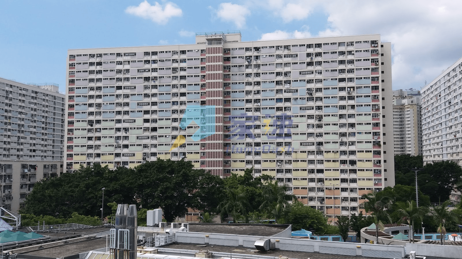 彩虹唐樓 屋苑外觀