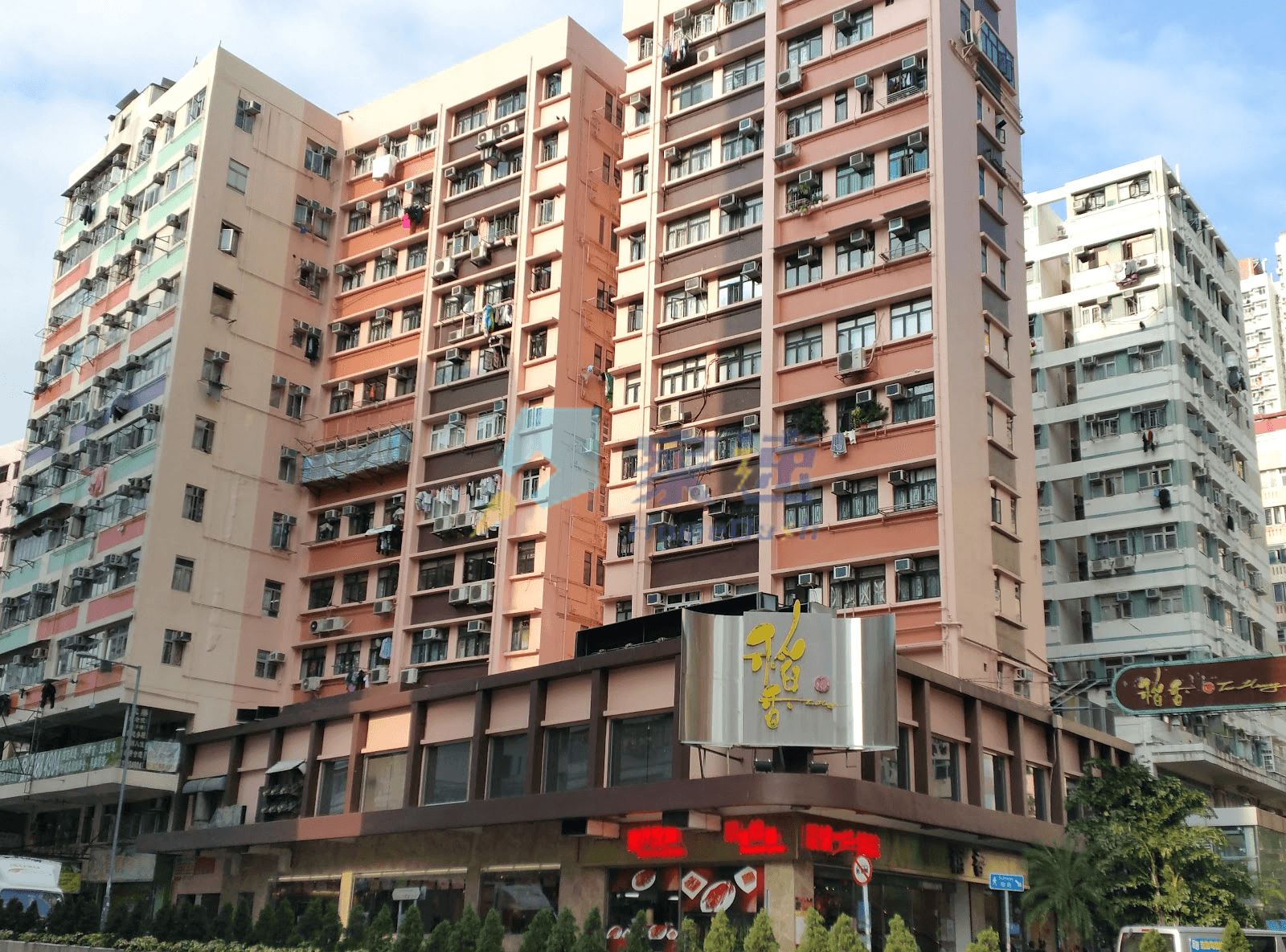 快樂大廈 屋苑外觀