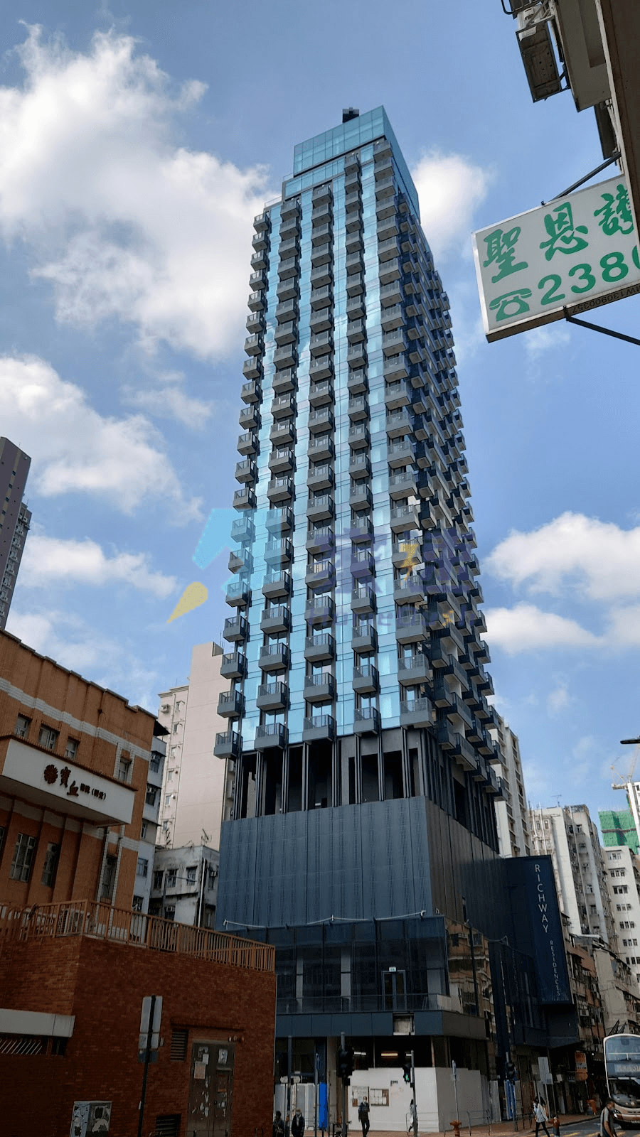 青山道62號 屋苑外觀