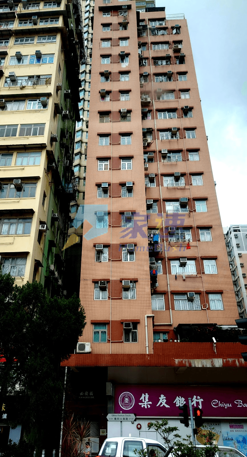 必發樓 屋苑外觀