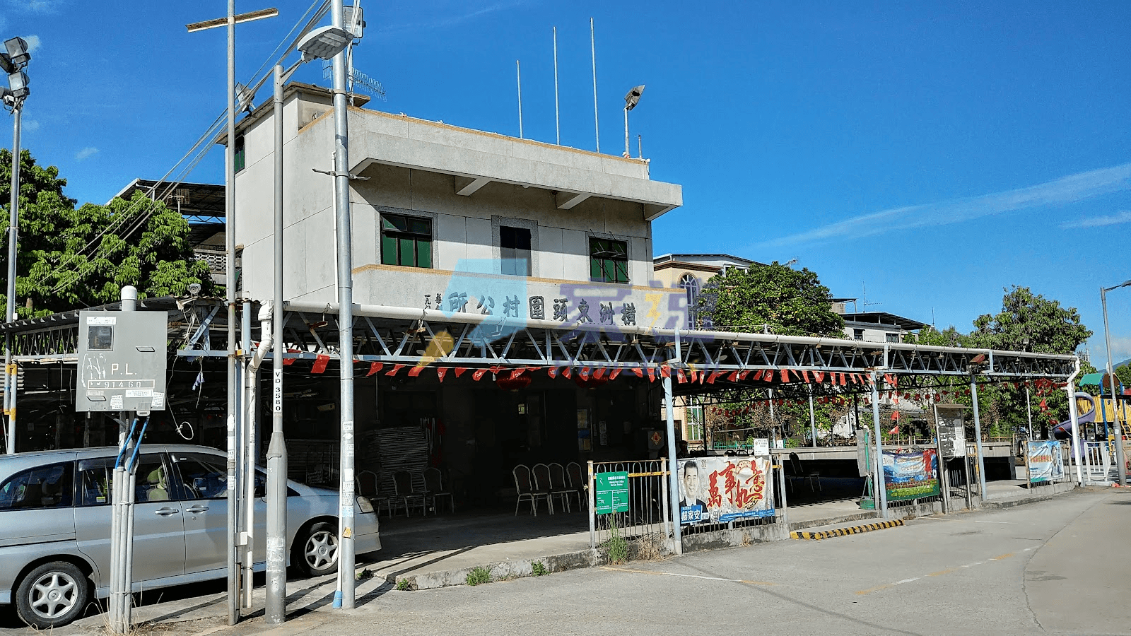 橫洲東頭圍 屋苑外觀