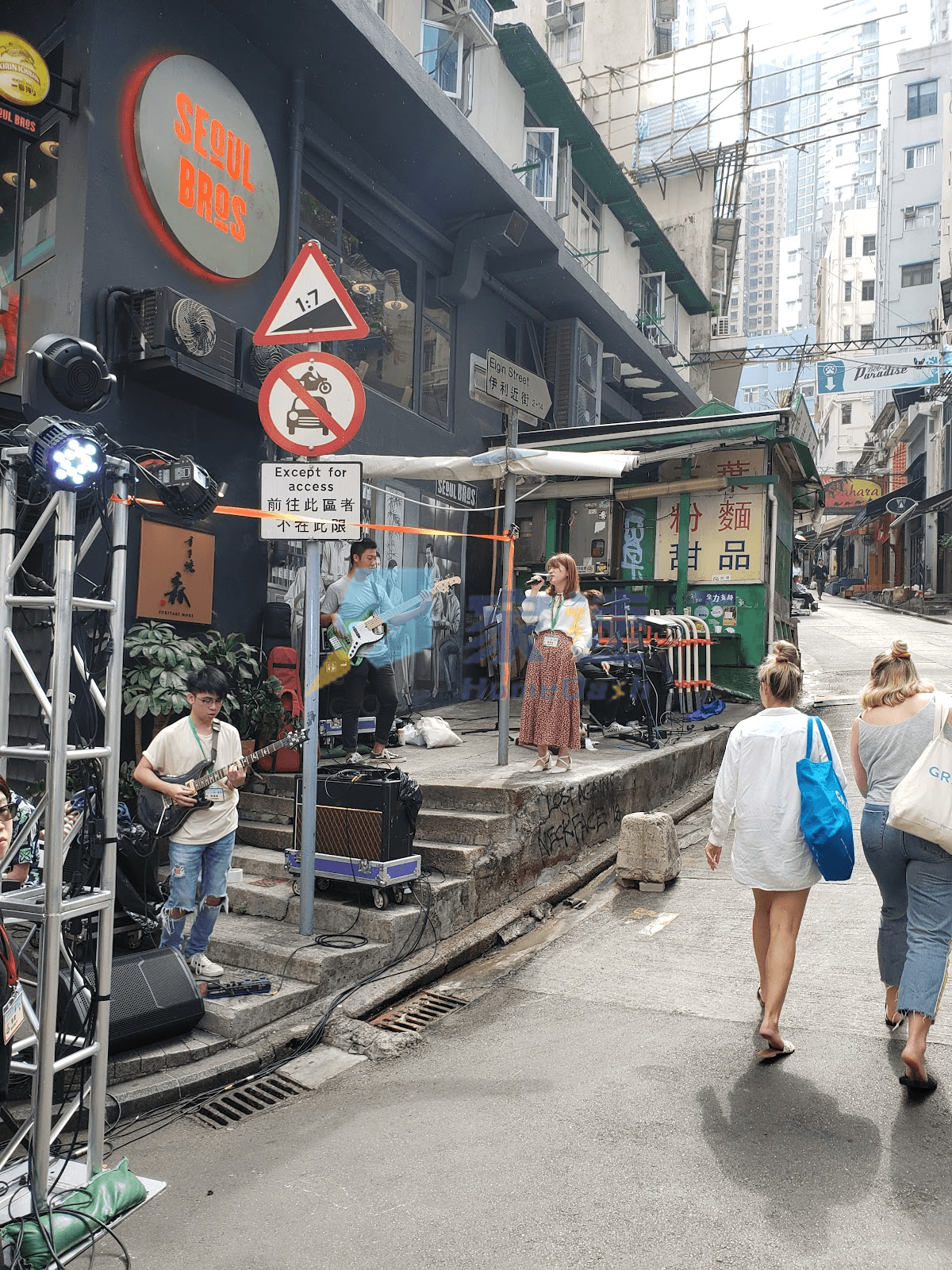 荷李活道66號 屋苑外觀