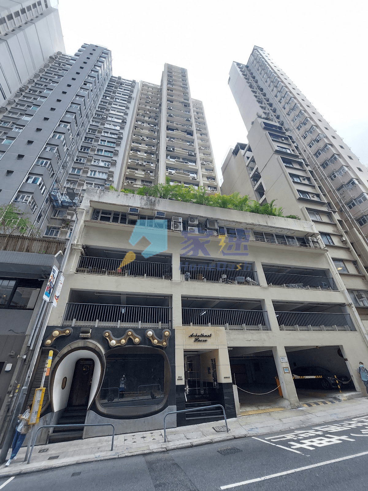 亞畢諾大廈 屋苑外觀