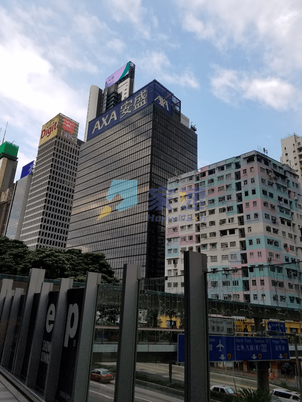 灣景中心大廈 屋苑外觀