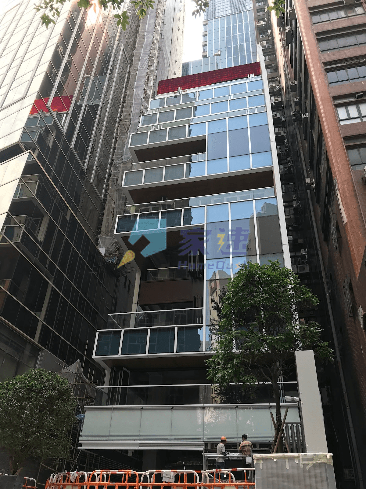 Knight On Wyndham 屋苑外觀