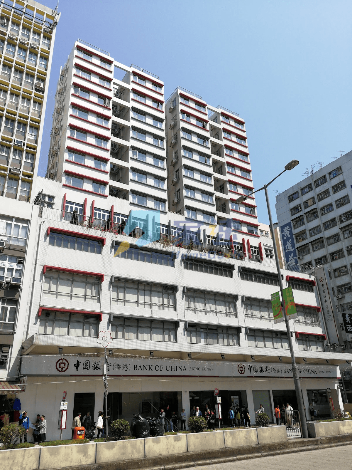 中銀長沙灣大樓 屋苑外觀
