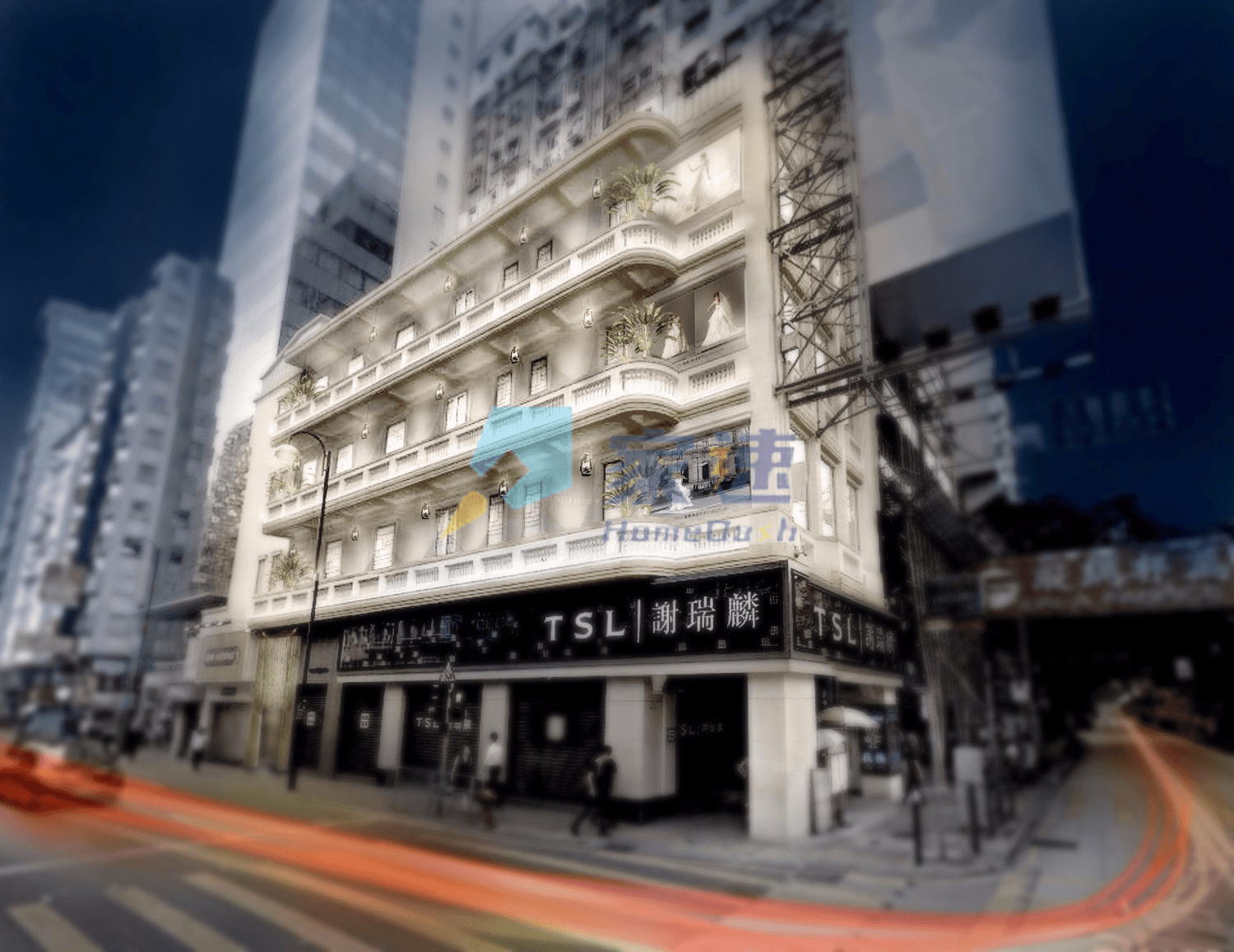 彌敦道190號 屋苑外觀