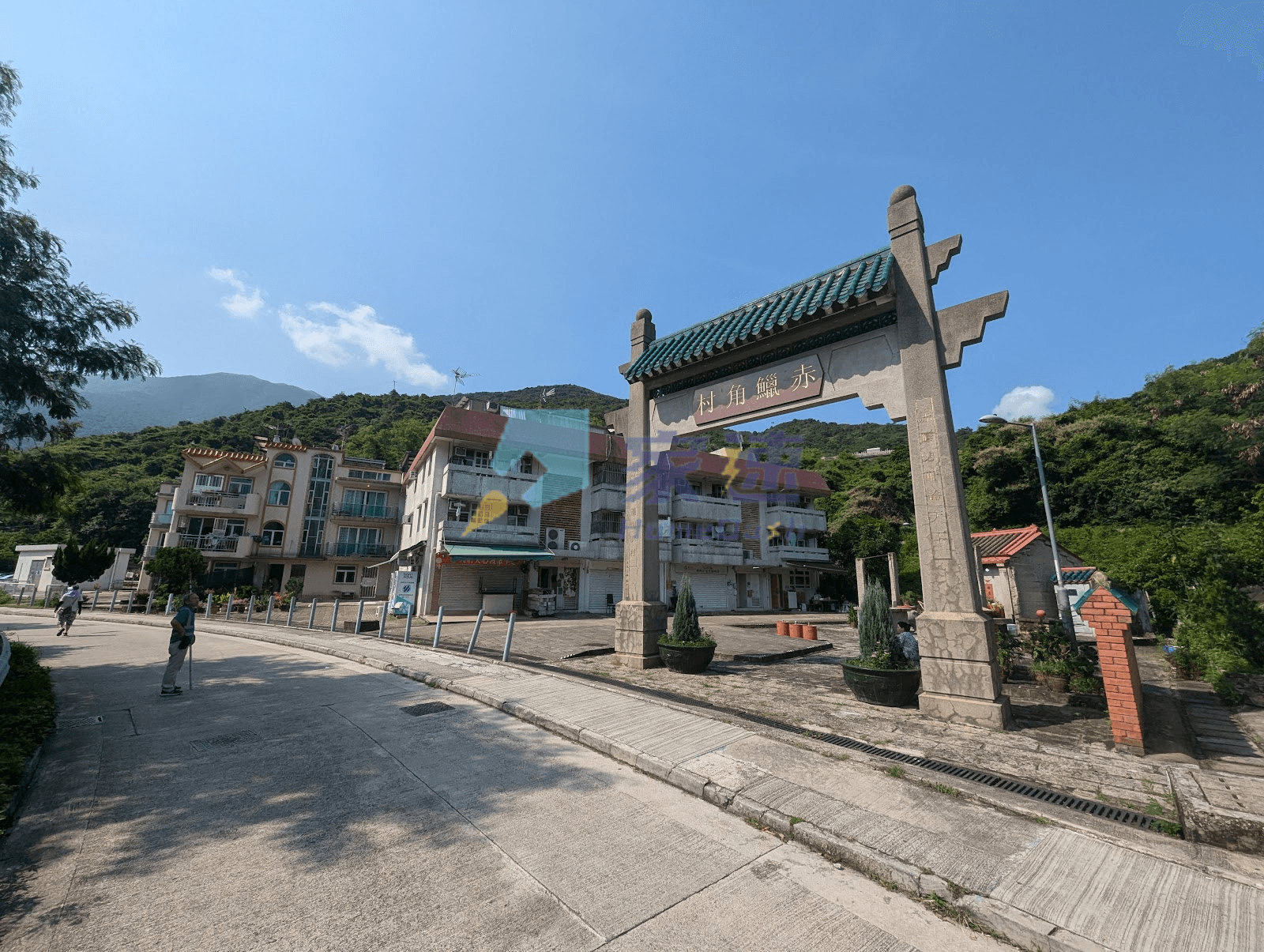 赤鱲角新村 屋苑外觀