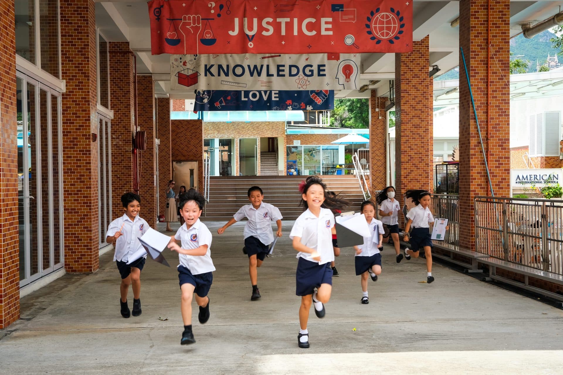 美國國際學校校舍相片