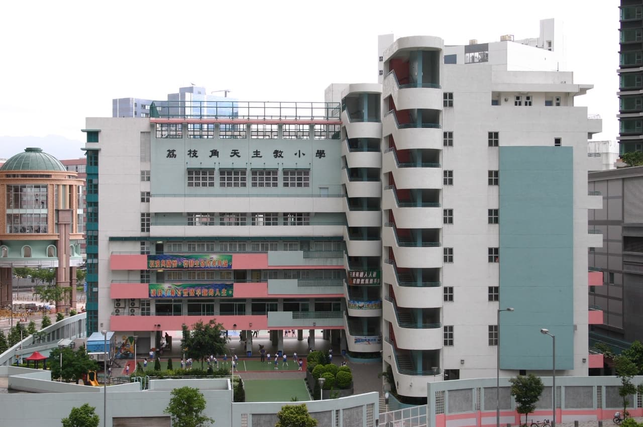 荔枝角天主教小學 校舍相片