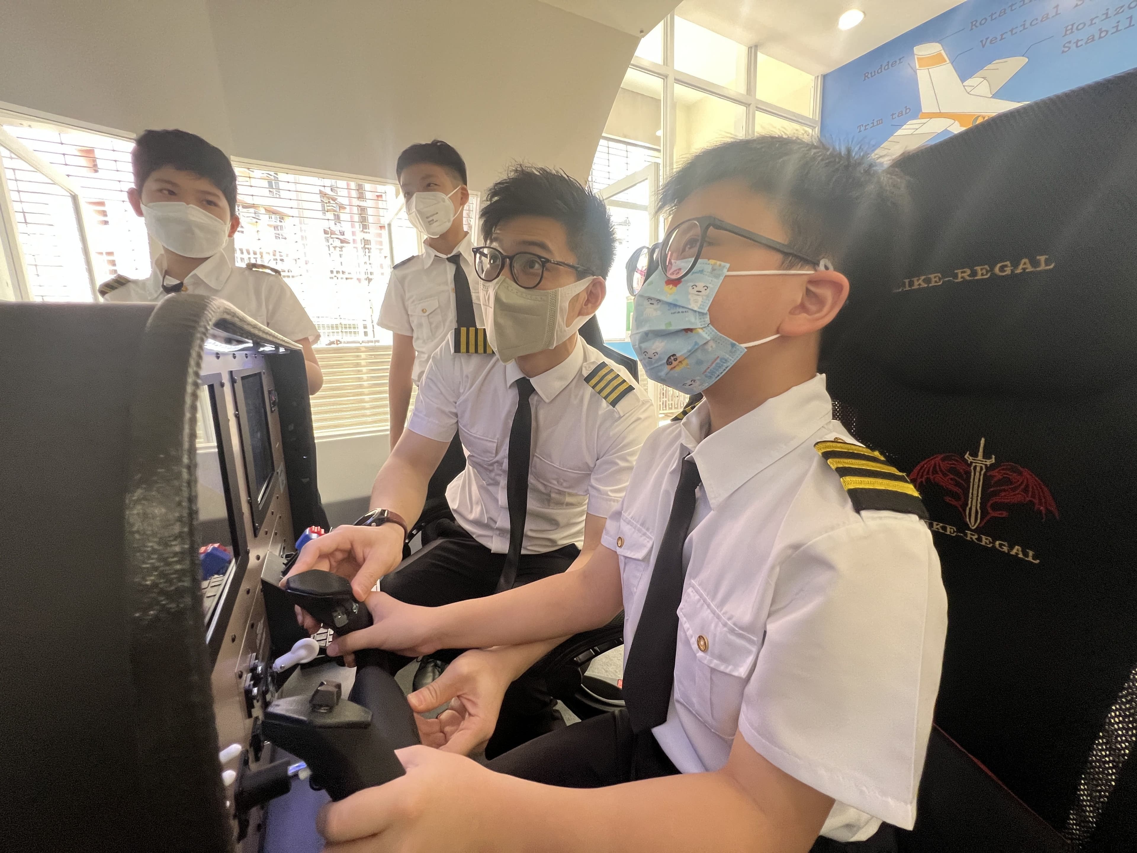 博愛醫院陳國威小學 STEAM課程(航空學習單元)