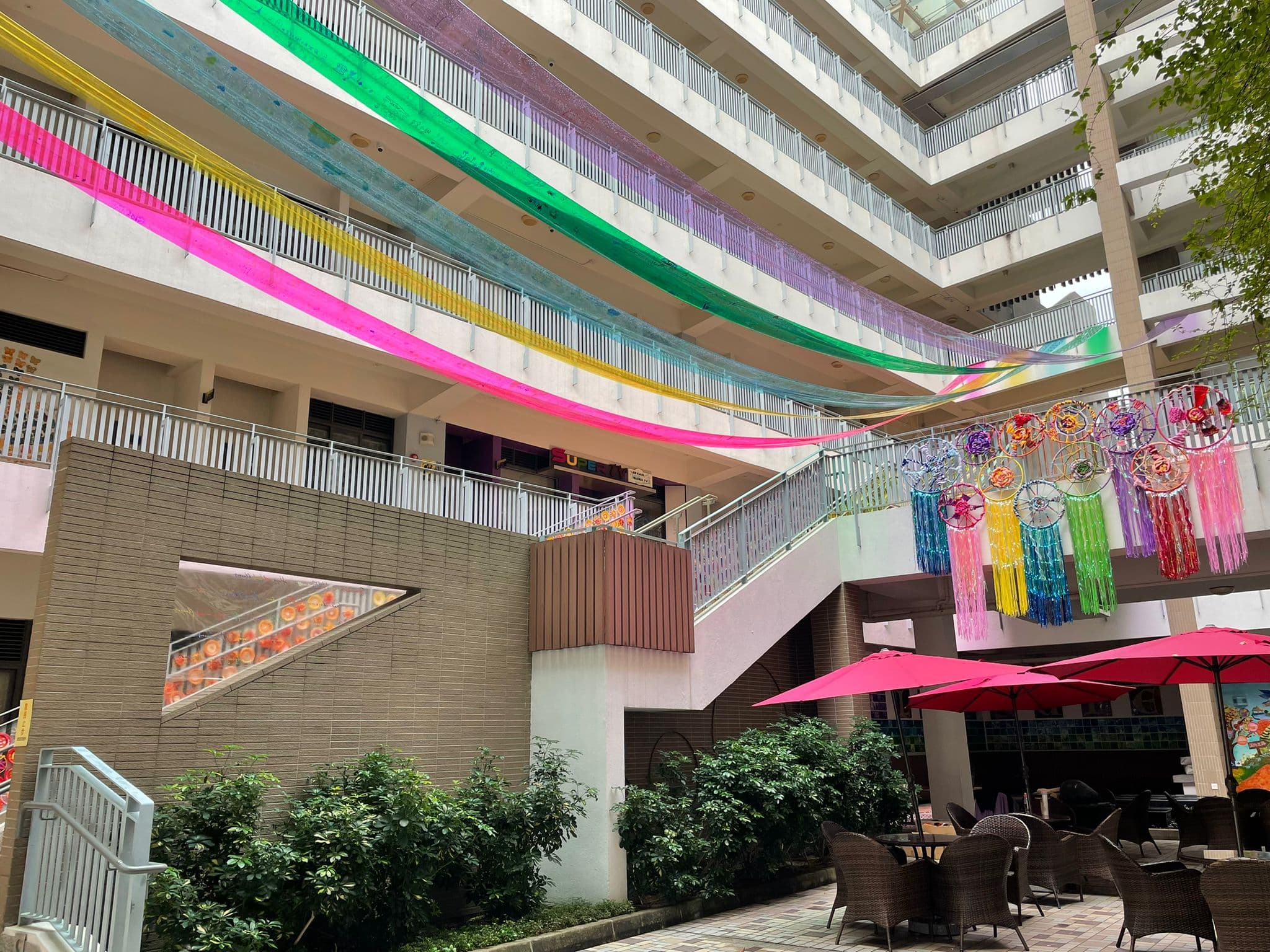 順德聯誼總會李金小學 美麗的校園一景