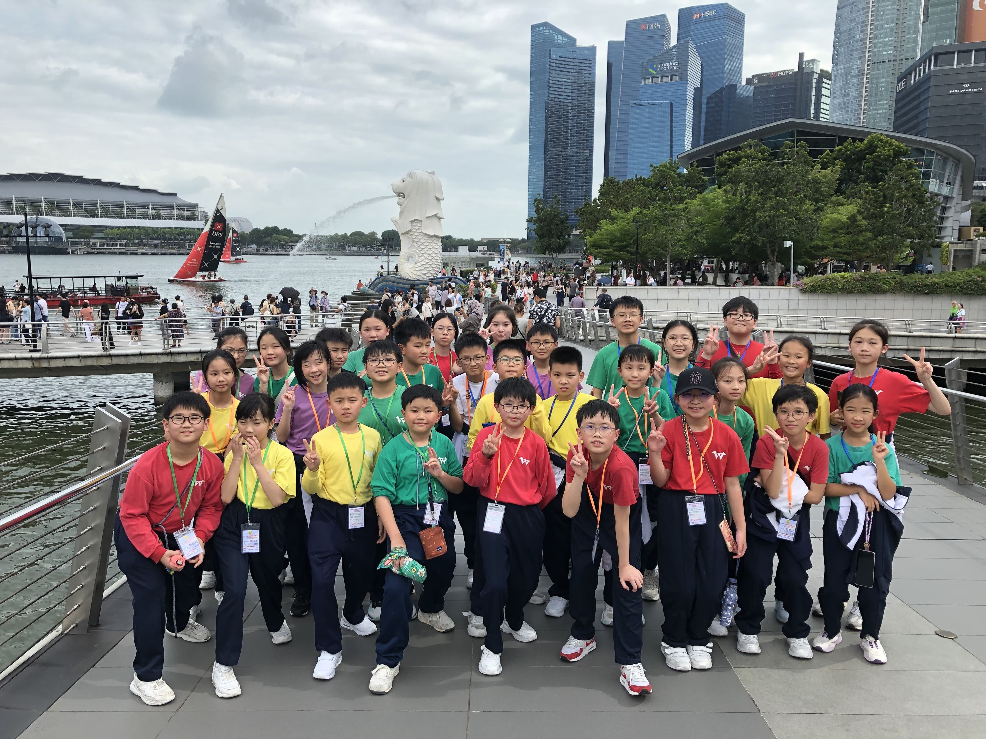 大埔崇德黃建常紀念學校 新加坡遊學團
