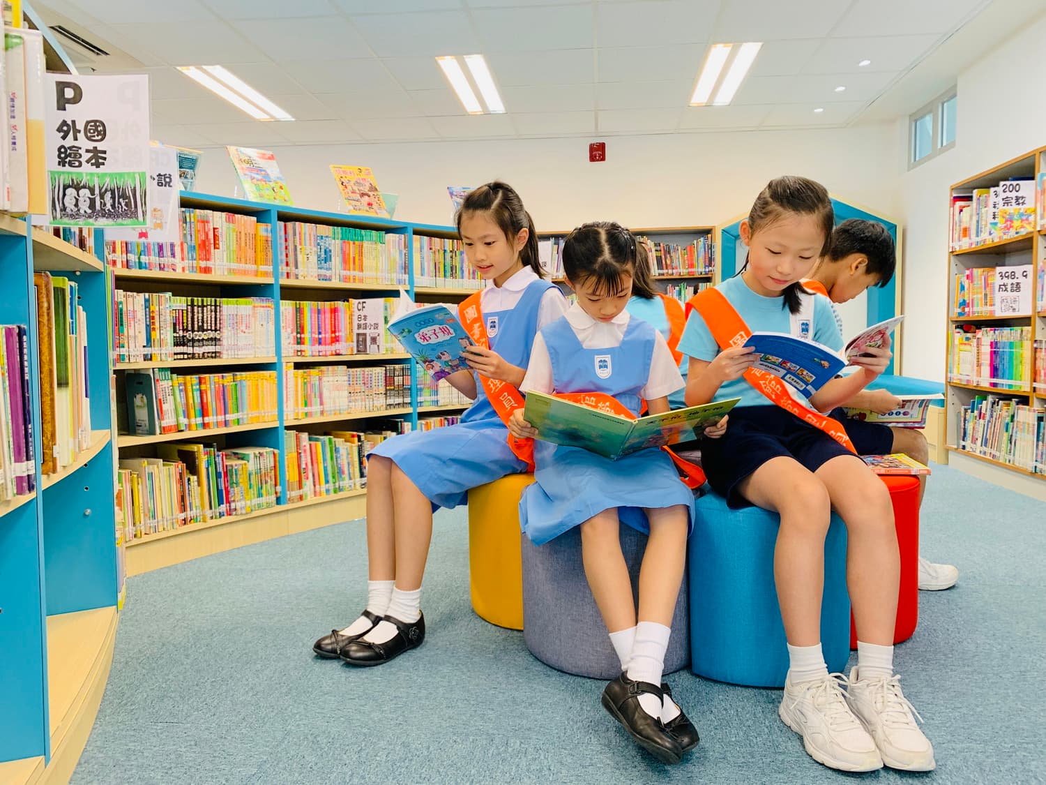 培僑小學 濃厚的閱讀氛圍