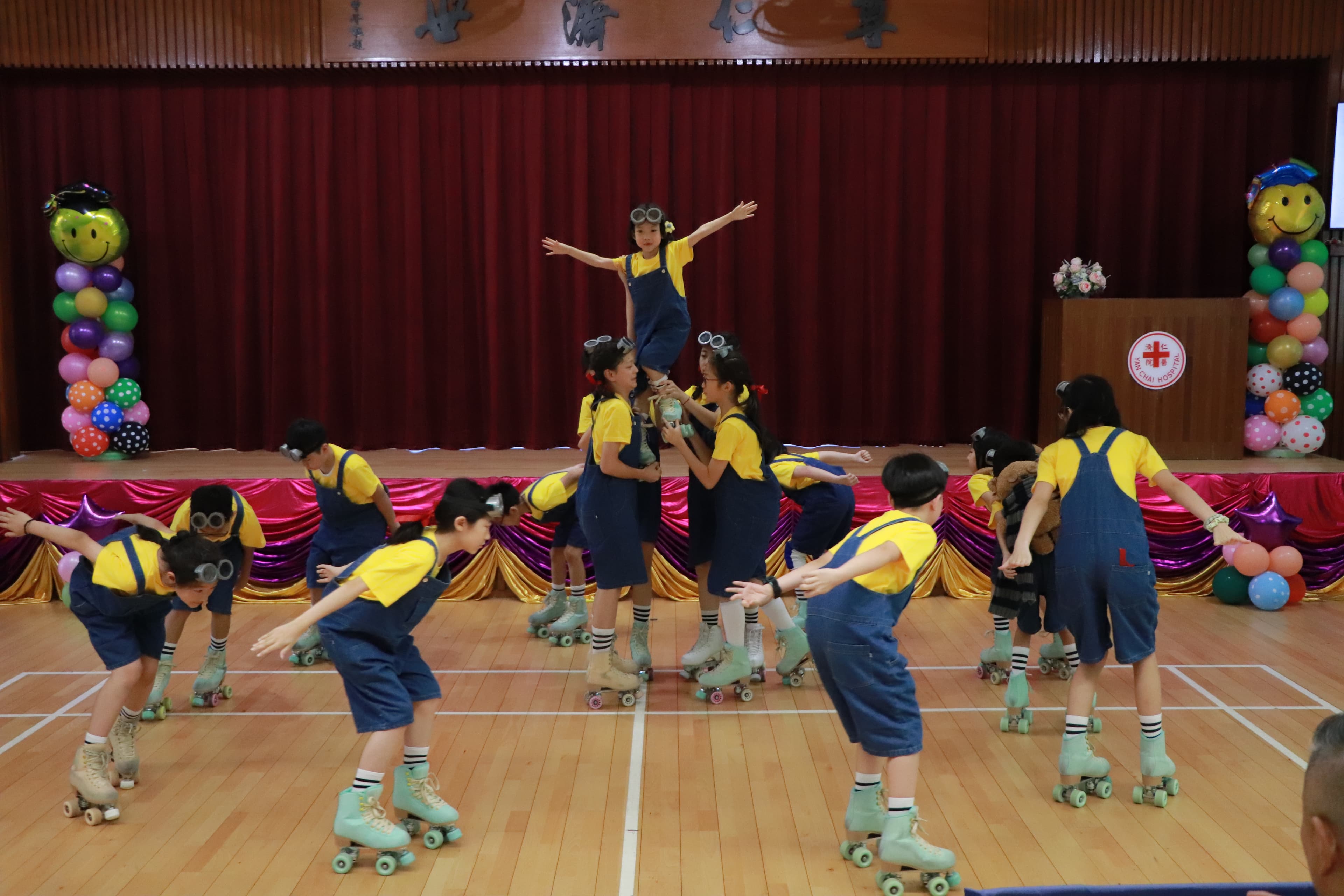 仁濟醫院趙曾學韞小學 趙小滾軸溜冰隊