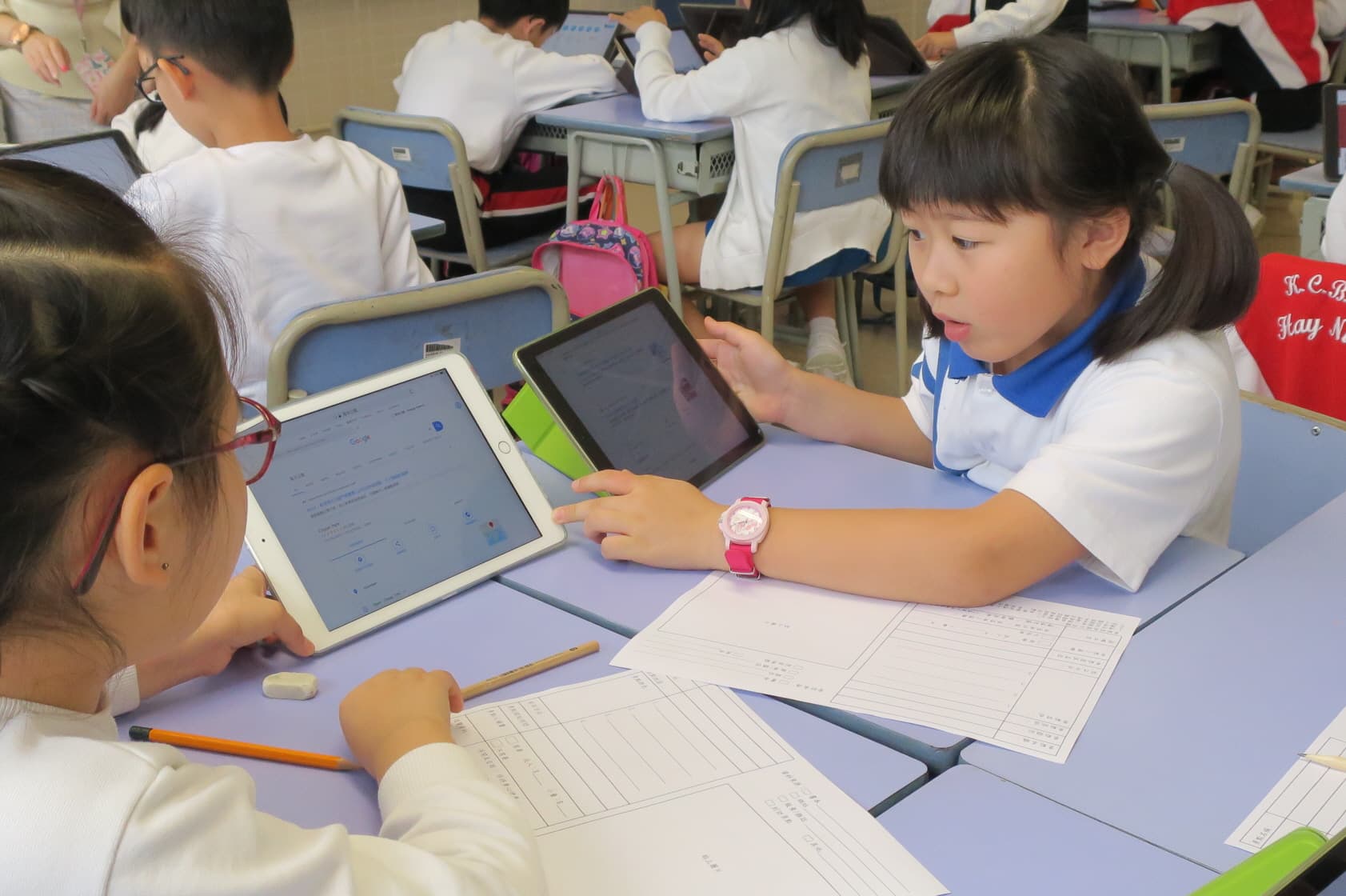 九龍城浸信會禧年小學 Ipad輔助學習