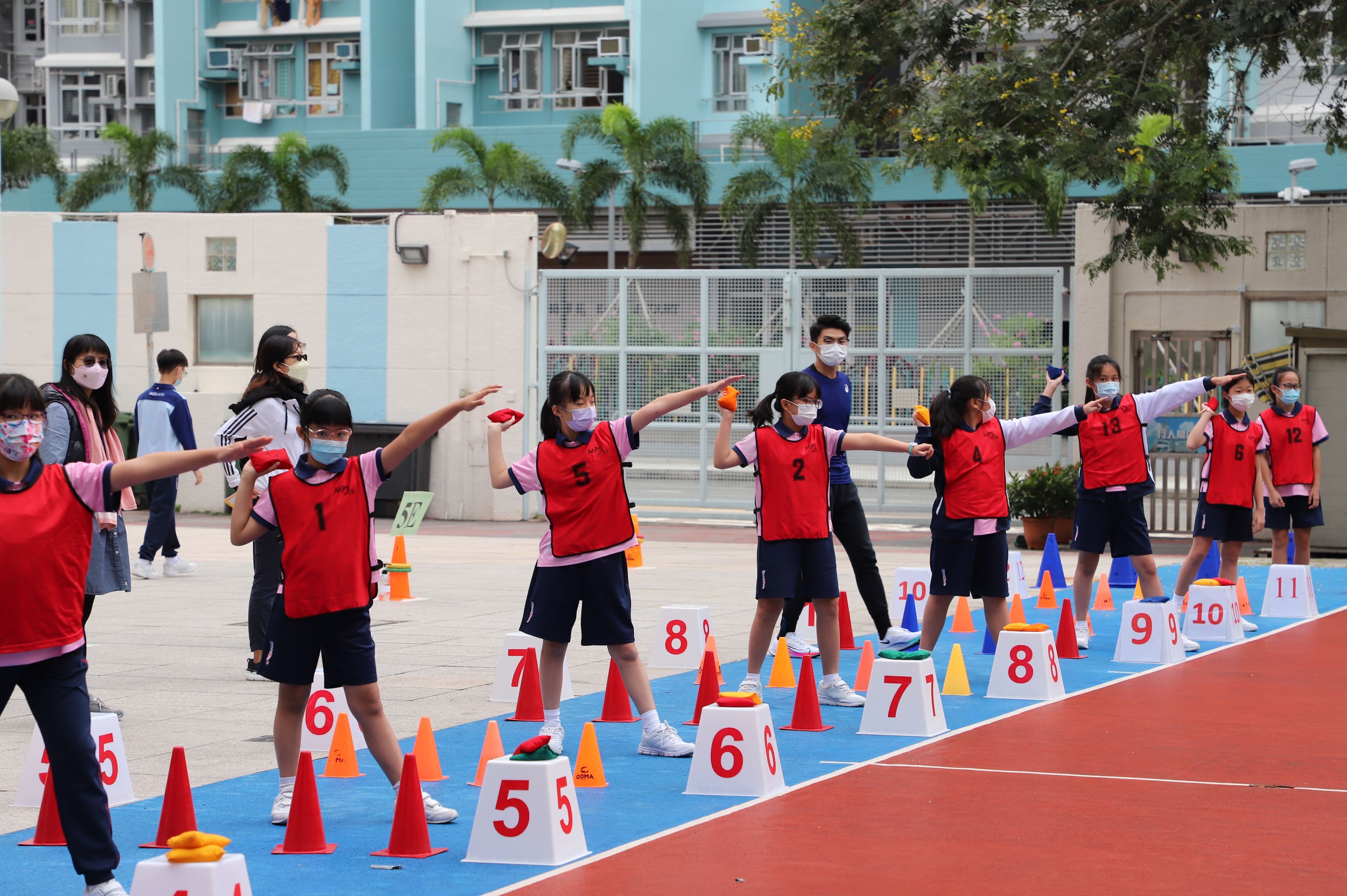 馬鞍山循道衛理小學 學校競技日