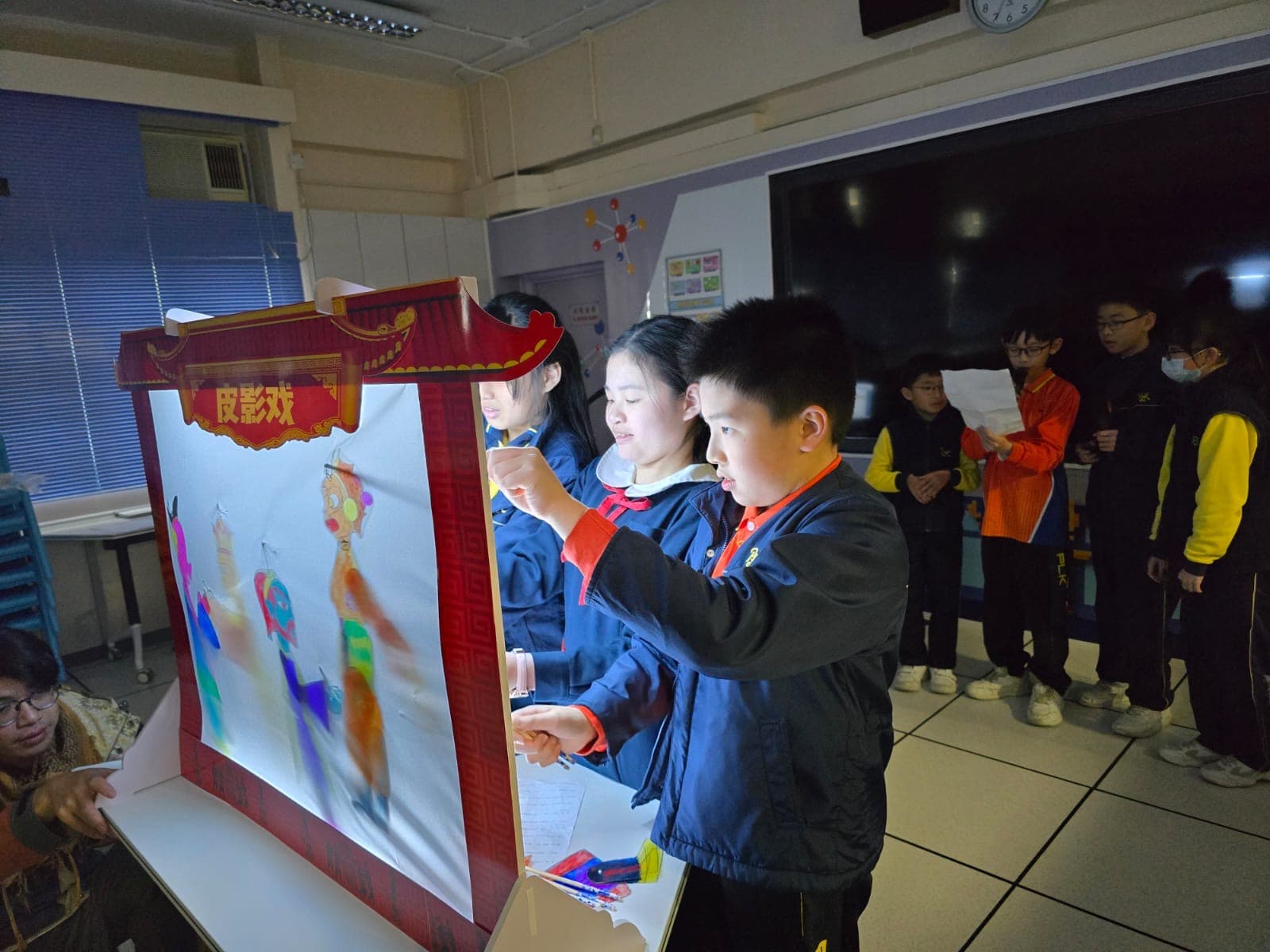 保良局田家炳小學 跨課程學習-體驗《西遊記》皮影戲