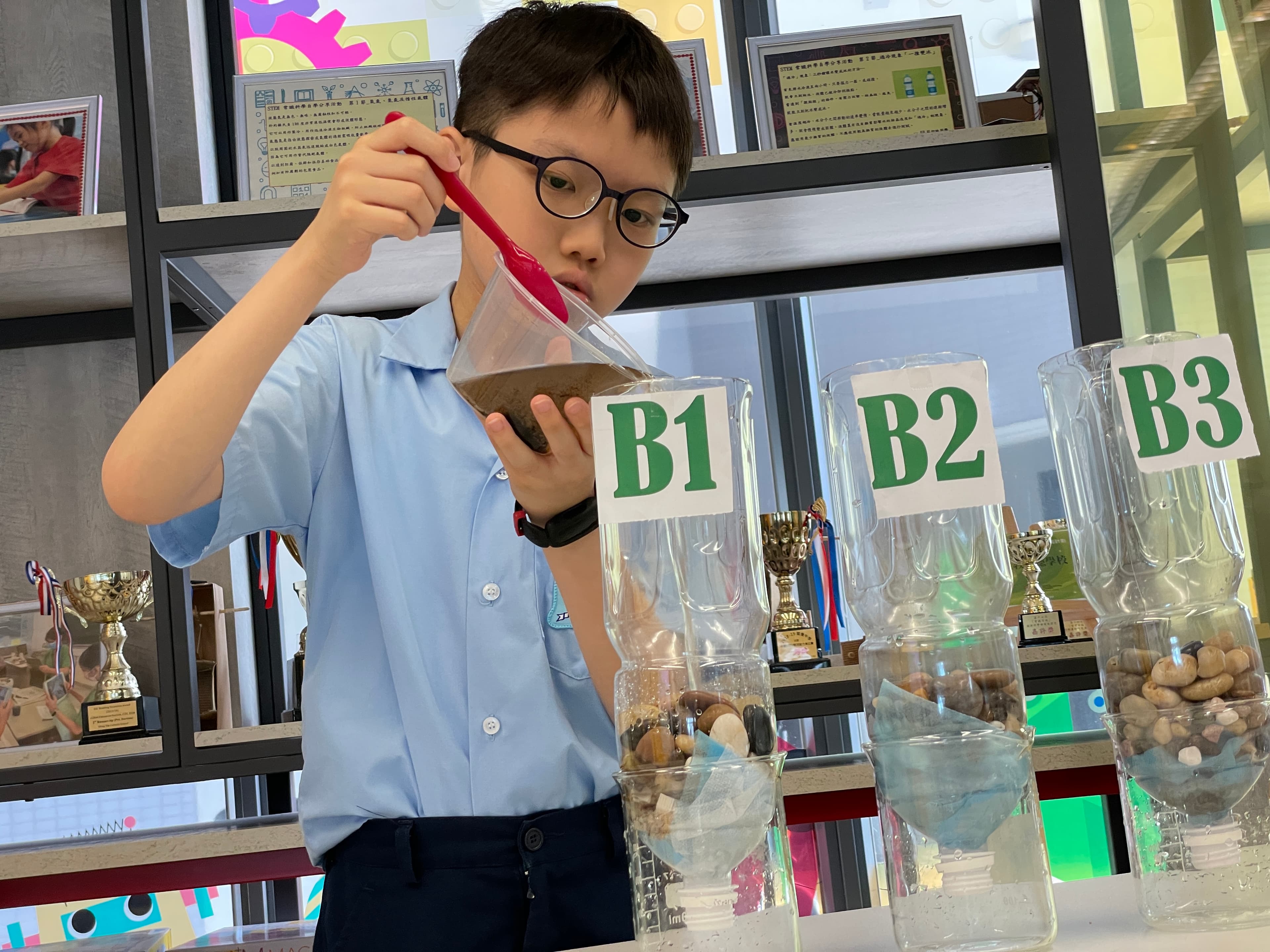 天主教明德學校 科學實驗