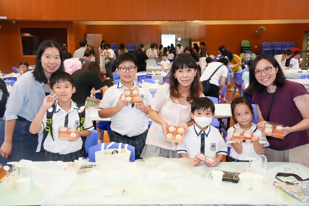 宣道會葉紹蔭紀念小學 親子冰皮月餅製作