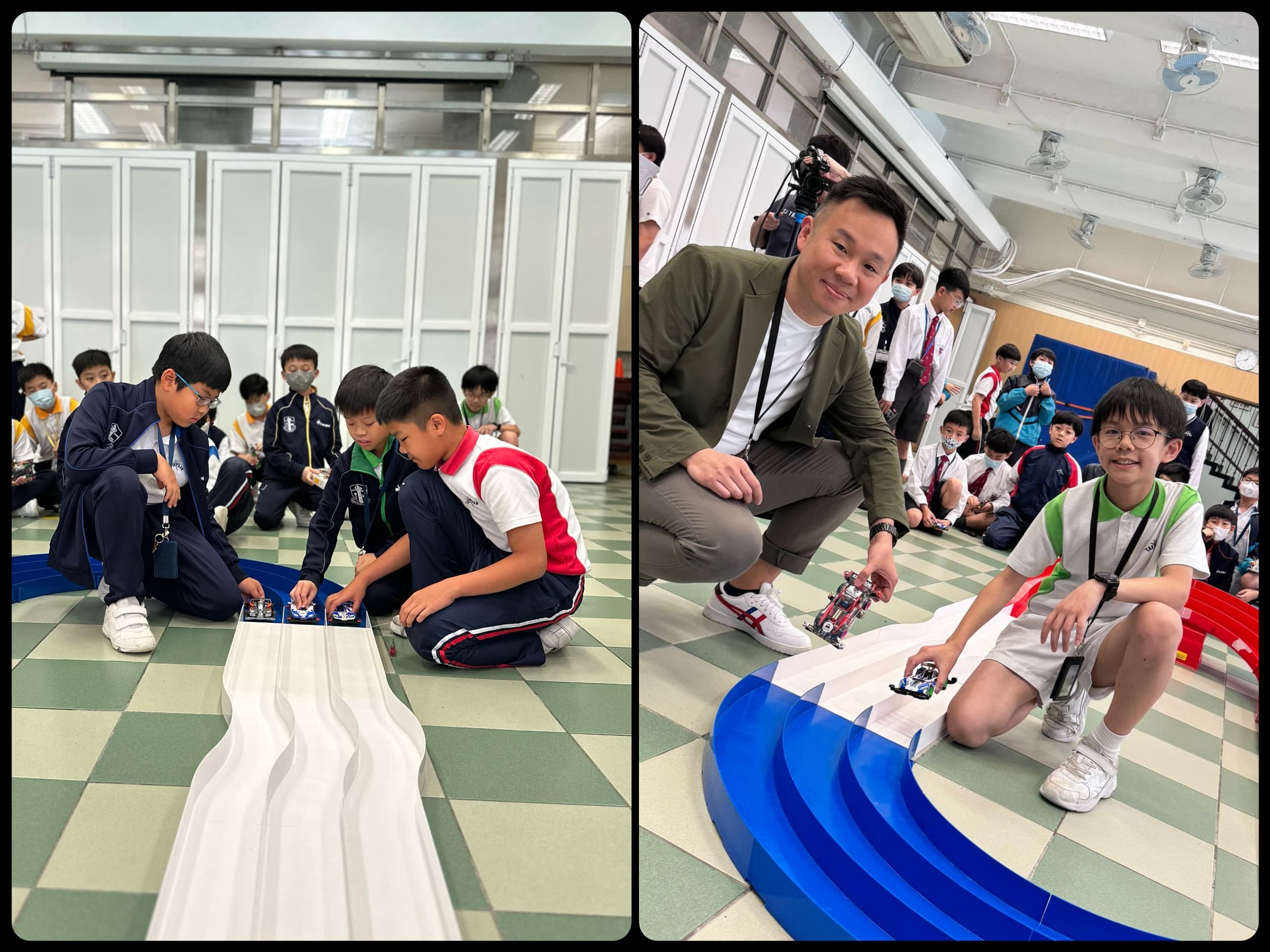 德信學校 深受學生歡迎的STEAM四驅車比賽