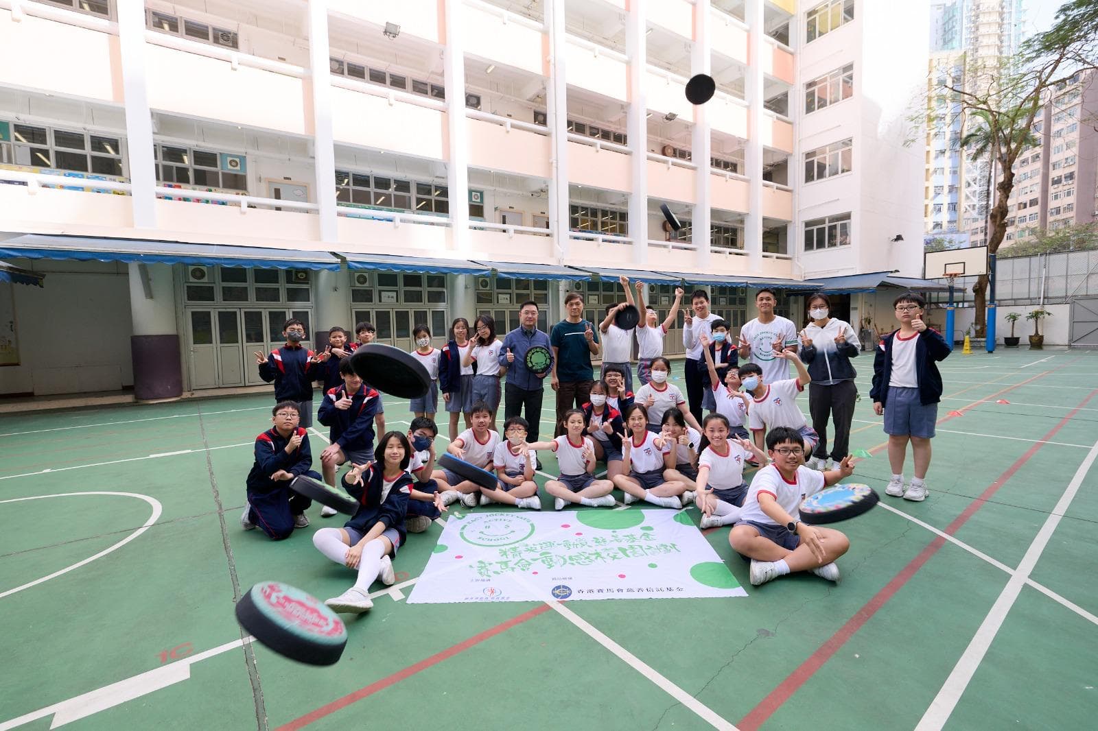 聖公會基榮小學 躲避盤訓練