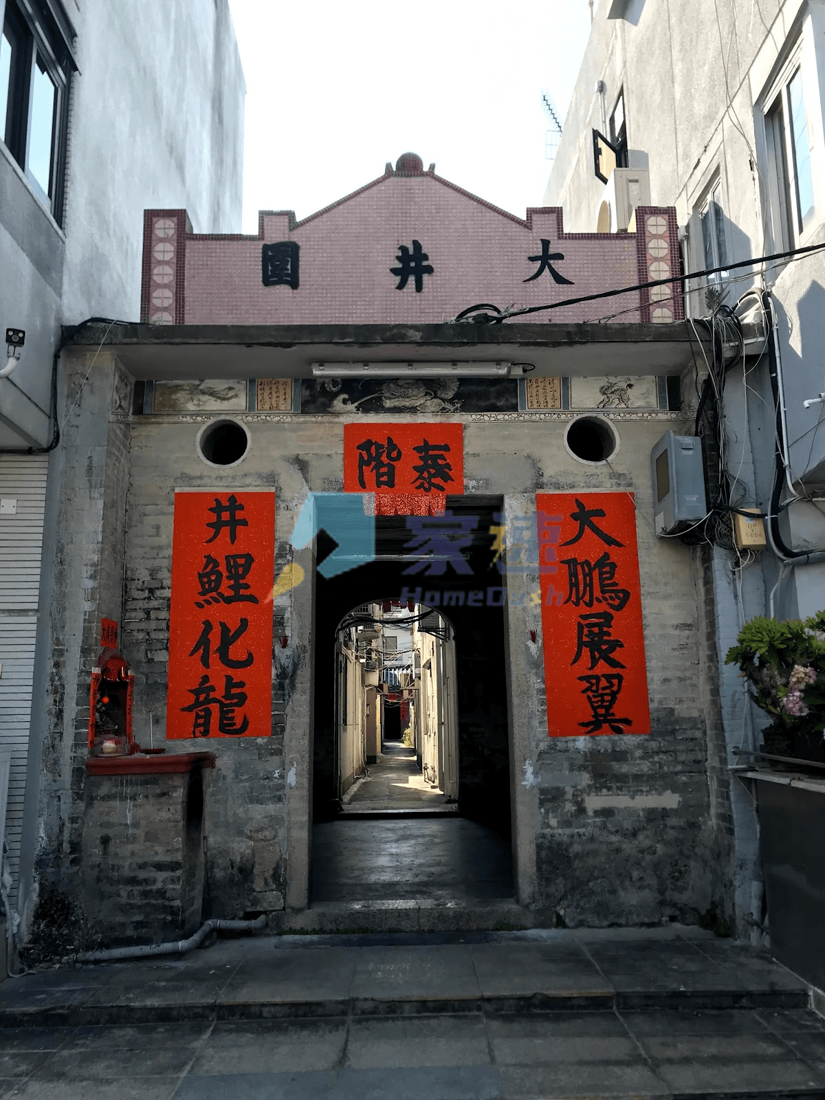 元朗吳屋村 屋苑外觀