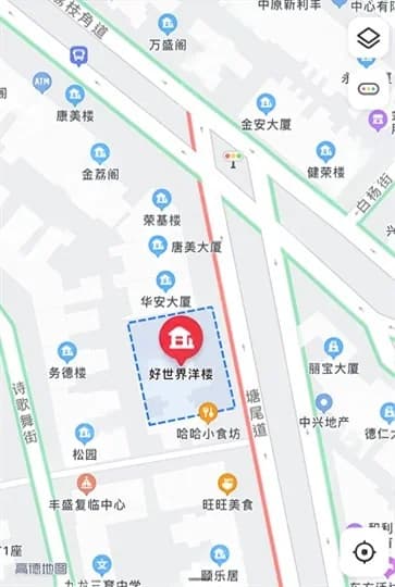 好世界洋樓 屋苑外觀