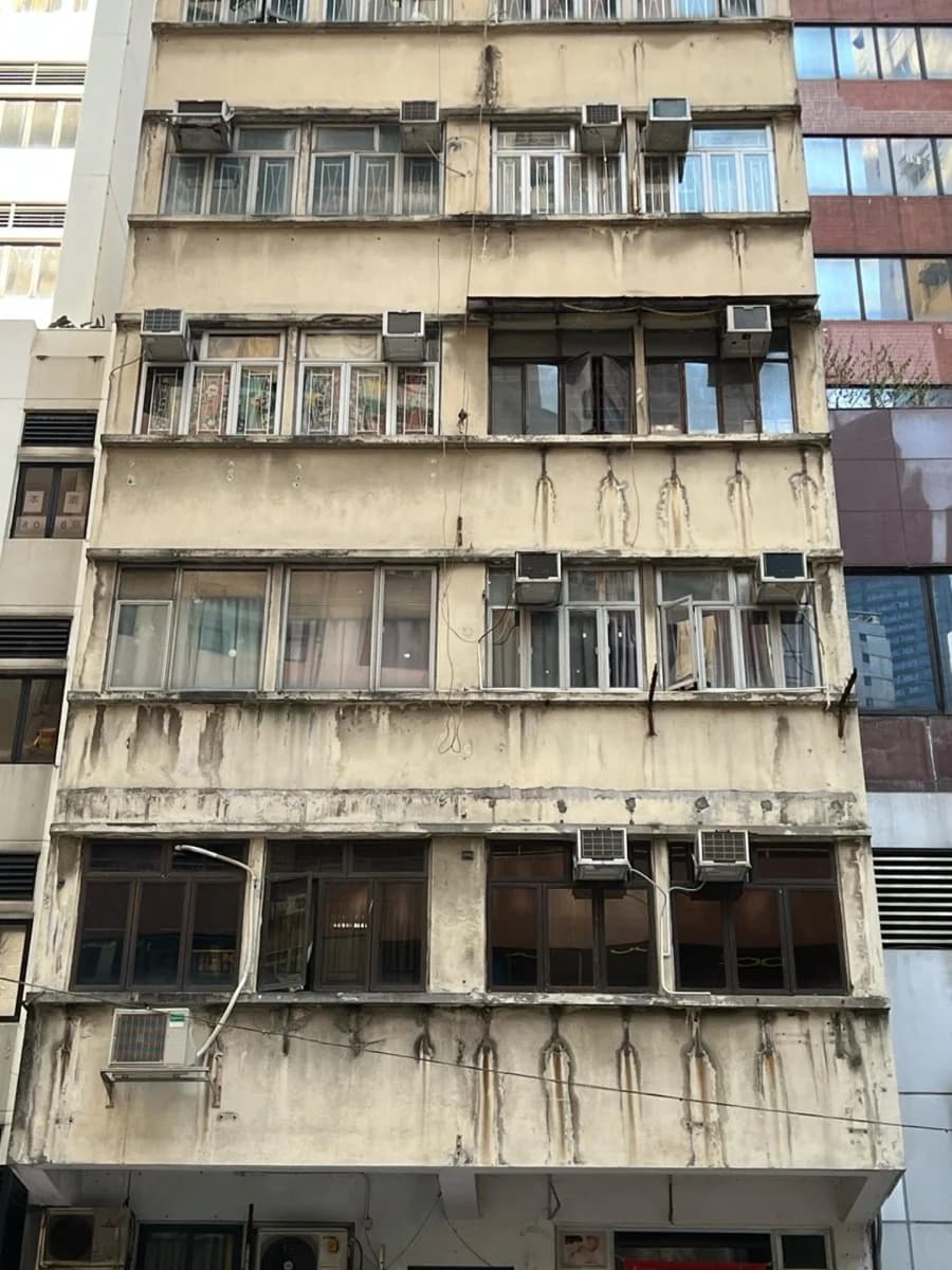 皇后大道中 363 號 屋苑外觀
