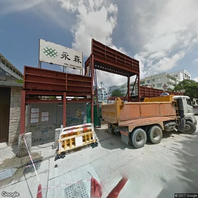 牛津道2號 屋苑外觀