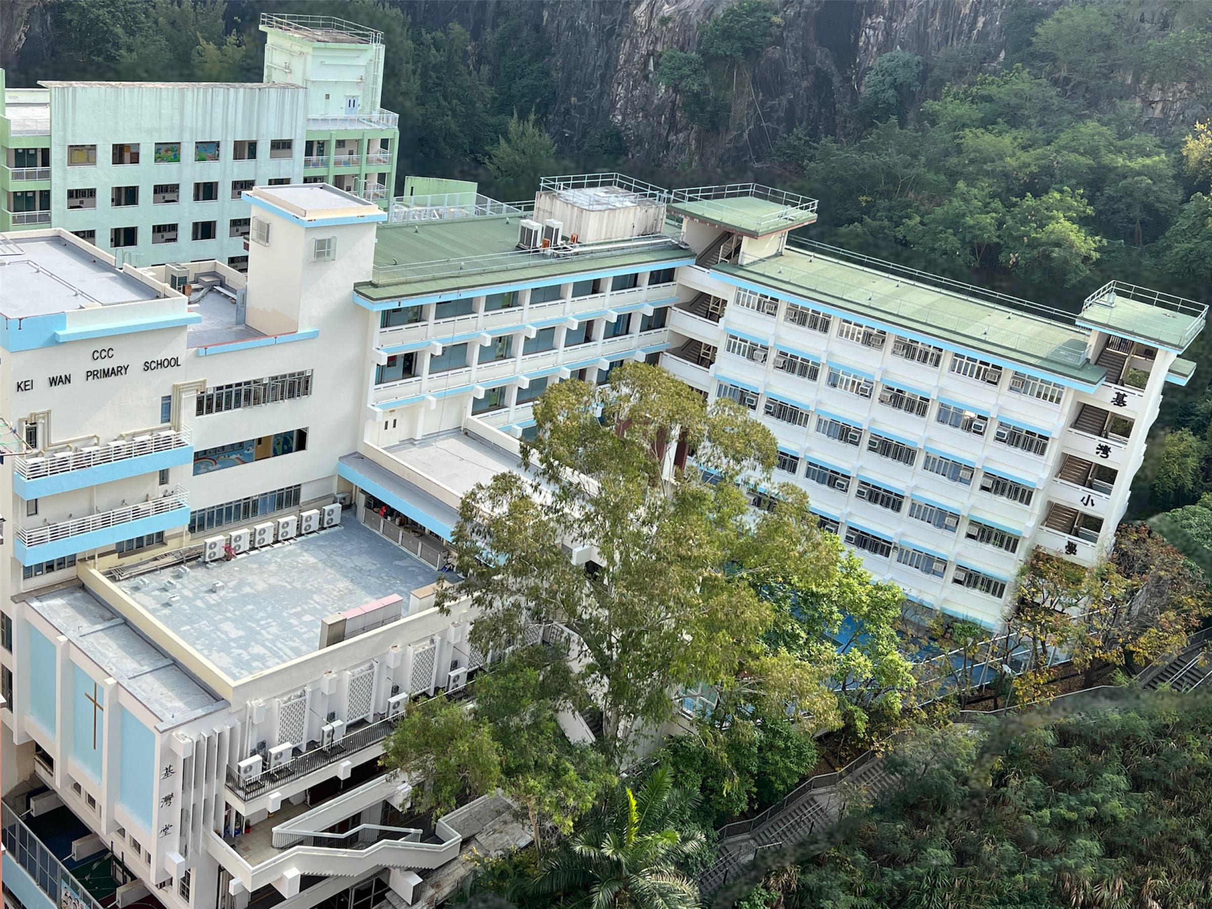 中華基督教會基灣小學 校舍相片