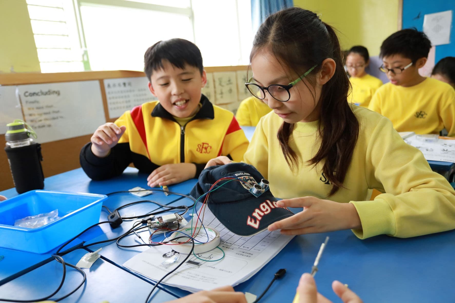 港九街坊婦女會孫方中小學 STEAM 學習活動