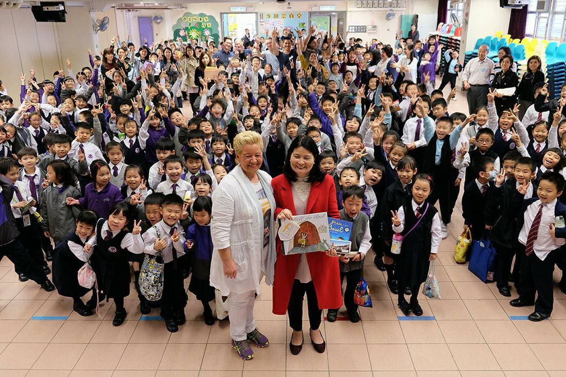 沙田崇真學校 瑞士 Freies Gymnasium Basel校長及老師到訪本校